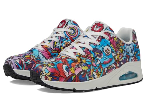 Skechers Women's Vexx: Uno-Color Doodle Sneaker2
