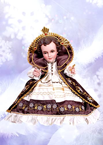 San Benito Gala, Ropa de Nino Dios, Baby Jesus Clothes, Vestido de Nino Dios (12cm)