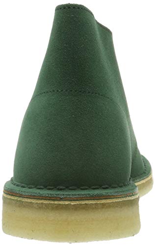 Image of CLARKS Men's Desert Boot Chukka Boot, Black Leather, 13 M US