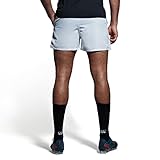 Canterbury Men's Professional Polyester Shorts | Rugby Short | Internal Drawstring & Pockets | Gym/Training Short Gym Shorts, White, M - Image 3