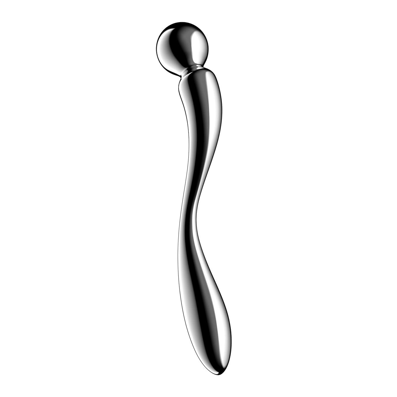 Satisfyer Star Force 2, dildo | sex toy unisex in acciaio inossidabile, per adulti | dildo con punta a sfera | per giochi con le temperature | per il punto G | giocattolo sessuale in metallo