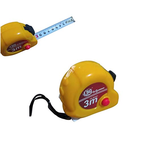Trena De Bolso Profissional 3 Metros Com Trava Para Medição