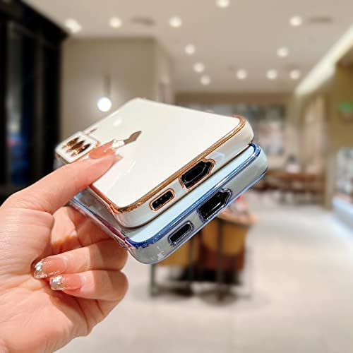 Coque Samsung S22 Plus de luxe avec placage brillant et motifs cœurs discrets - 4