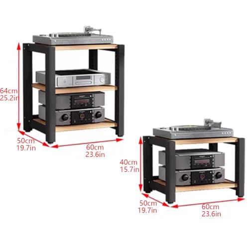Estante de reproductor de vinilo para crear un rincón de música en el salón 7