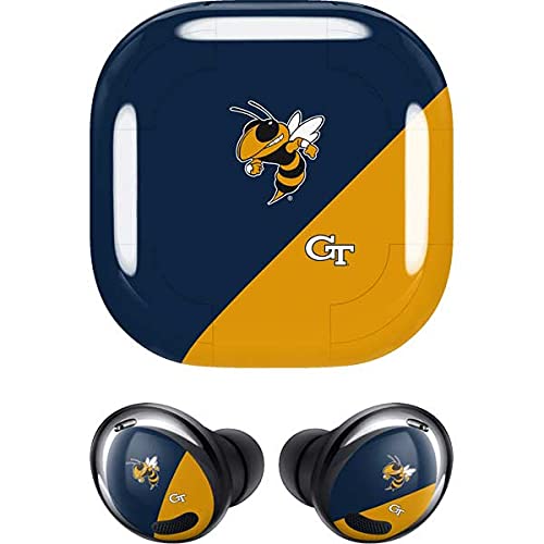 Skinit Decal Audio Skin Compatible with Samsung Galaxy Buds Pro - Officially Licensed Georiga Tech Logo Design