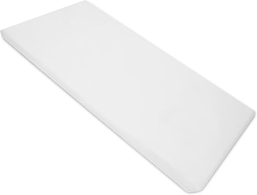 American Baby Company Sábana bajera ajustable para siesta con esquinas elásticas de 24 x 48 x 4 pulgadas, sábana de microfibra suave y transpirable