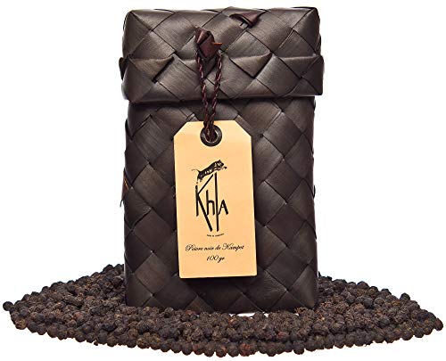  KHLA - Poivre Noir de Kampot Premium IGP - 100...