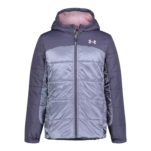 Image of Under Armour UA PRIMEBLOCK PUFFER JACKET, AURORA PURPLE, 6X
