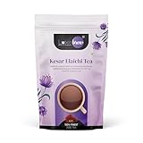 Luxebrew Kesar Elaichi Tea | Premium Saffron Cardamom Blend | Flavored Loose Leaf Black Tea | Aromatic & Refreshing Chai | 250g/8.8oz Pack