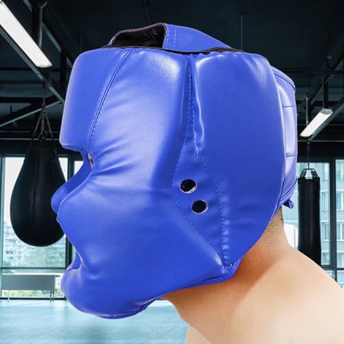 Casco Boxeo PU Protector De Cabeza De Boxeo para Niños para Circunferencia De La Cabeza 58-66 CM Protector De Casco para Artes Marciales Mixtas, Boxeo, Karate, Protección - imagen 2