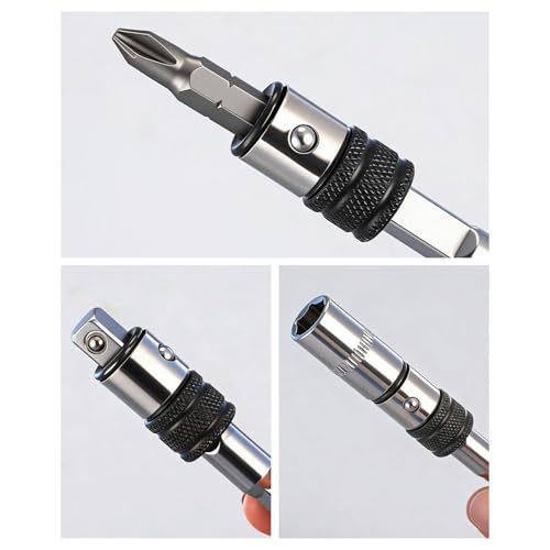 Adaptador de punta de taladro anticaídas para evitar pérdidas de tornillos en obra 8