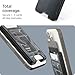 Spigen for MagSafe Wallet, Holds 3 Cards, Compatible with iPhone 17/16/15/14/13/12, Pixel 10 Series, MagSafe-Case, and Pixelsnap, Transparent Card Holder - Zero One Black