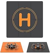 Drone Landing Pad, Holy Stone 50cm/19.68in Universal Portable Luminous Waterproof Foldable Helipa...
