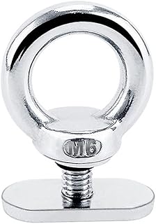 Marine Hardware 10pcs K-ayak Track Mount Tie Down Eyelet Rail Track Screws Track Nuts For Bungee Cord Rope Rowing Inflatable Boat K-ayak Accessories