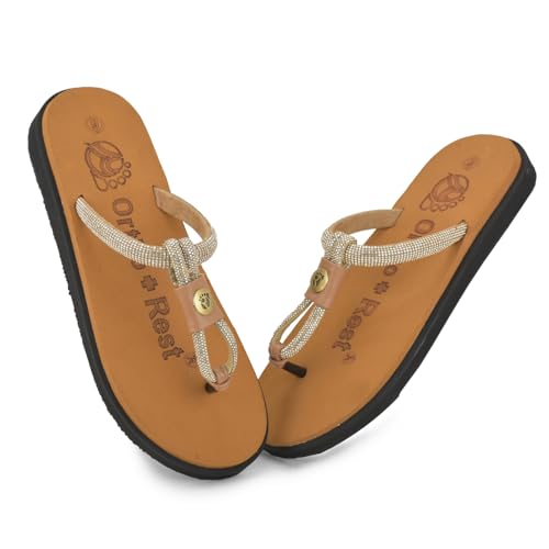 Image of Ortho + Rest Ortho Slippers for Women Daily Use, orthopedic FlipFlops