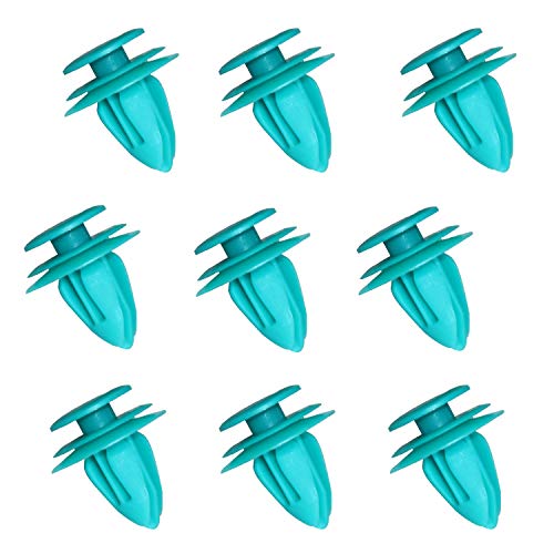 Trim Panel Retainer Clips For Toyota Push Fastener Clips Door Trim Clips Car Push Type Rivet Pin Clips Nylon 100 Pcs With One Plastic Fastener Remover #TOP5