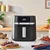 Russell Hobbs Freidora de Aire, Air Fryer, Freidora sin Aceite 8,3 L, XXL [tamaño compacto, bajo nivel ruido, pizzas de 26 cm] Satisfry (piezas aptas lavavajillas, pantalla táctil, grill) 27632-56 #4