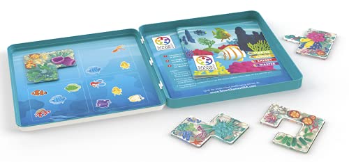 Smartgames Coral Reef Tin Box Magnetic Travel Game With 48 Challenges For Ages 4+ #TOP2