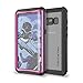 Galaxy S8 Plus Waterproof Case, Ghostek Nautical Series for Samsung Galaxy S8+ | Slim Underwater Full Body Protection Shockproof Dirtproof Snow-proof Dust-Proof Adventure Tough Swimming Diving (Green)