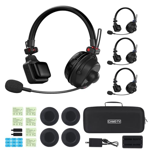 Casque d'intercom sans fil Waero-PRO 4 personnes intercom de groupe pour église