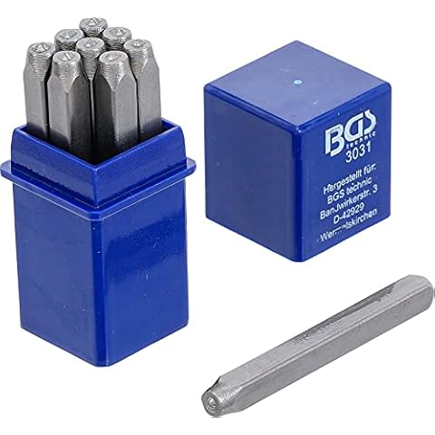 BGS 3031 Figure Punch Set for Steel Cover