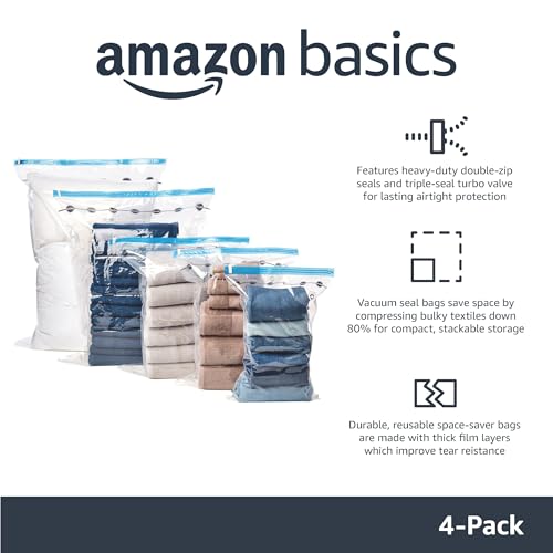 Amazon Basics X-Jumbo Vacuum Bags