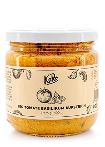 KoRo - Biologische tomaten basilicum spread 400 g