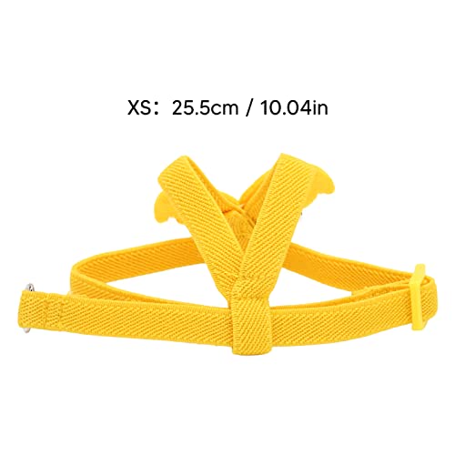 Image of Bird Harness Leash, Yellow Bird Harness and Leash Pet Outdoor Flying Rope Training Supplies for Parrots Pigeons Birds Yellow
