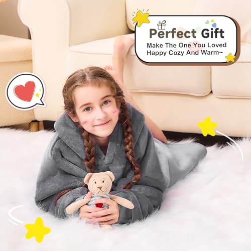 Nord Eco GREY Wearable Blanket Hoodie thumb #5