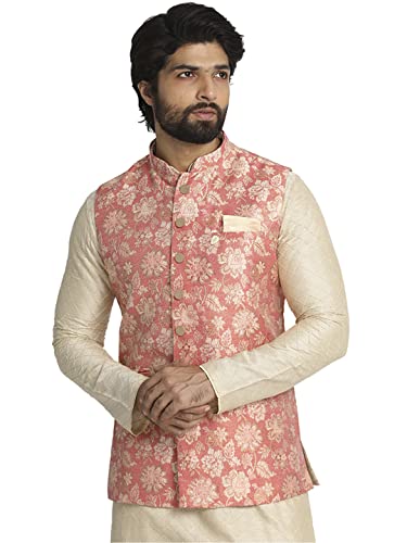 Veste Nehru Manyavar Gajaree costume indien homme pour fête traditionnelle