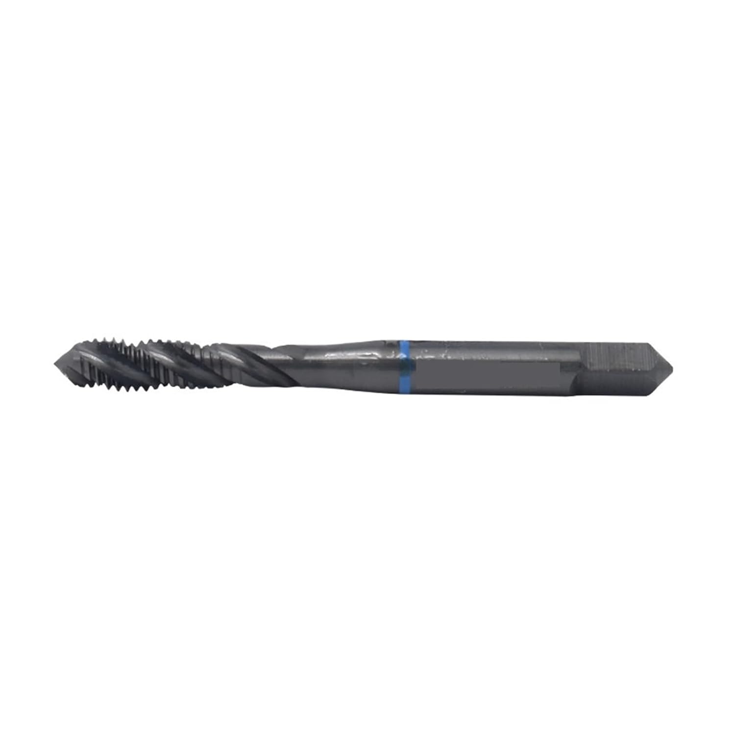 Drill Tap Bit Set, Spiral Fluted Tap Pointed M2 M3 M4 M5 M6 M8 M10 M12 Thread Taps Stainless Steel 1PCS