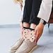 Lusofie 5 Pairs Sheer Socks Black See Through Socks Checkered Dot Striped Plaid Ankle Summer Socks for Women Thin Fashion (Style F)