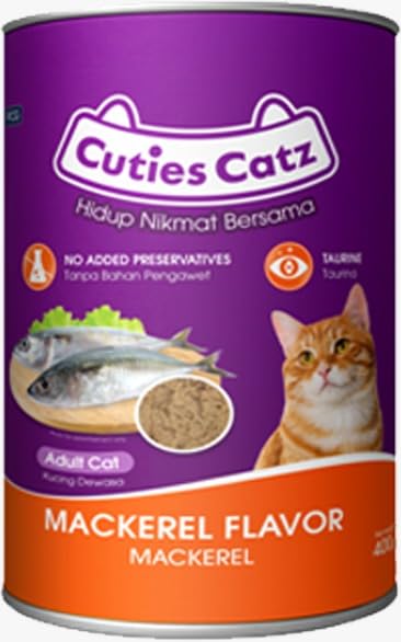 Image of Adult Cat Wet Food Mackerel Flavor 400g