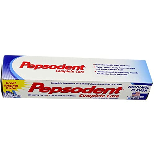 Pepsodent Complete Care Toothpaste Original Flavor 5.5 Oz #TOP5