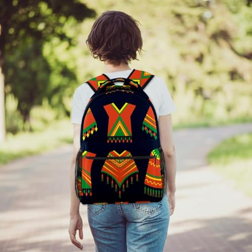 Sac à dos d'école et de voyage décontracté multicolore pour filles