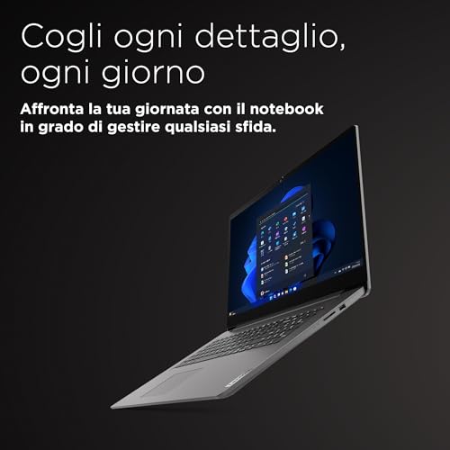 Notebook 17.3 Pollici V17 Gen 4 i, PC Portatile Professionale Windows 11 Pro, Intel Core i5-13420H, Ram 16GB DDR4, 512GB SSD NVMe - Laptop Grafica Intel UHD, Computer Audio Dolby, Schermo FHD - Notebook - Immagine 1