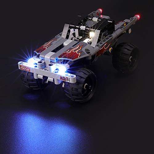 BRIKSMAX Led Lighting Kit for Getaway Truck - Compatible with Lego 42090 Building Blocks Model- Not Include The Lego Set
