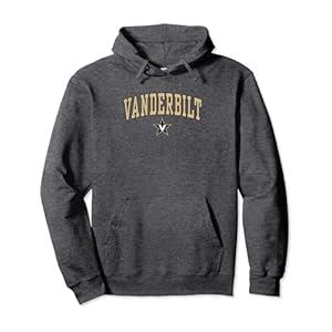 Vanderbilt Commodores Arched Officially Licensed Pullover Hoodie