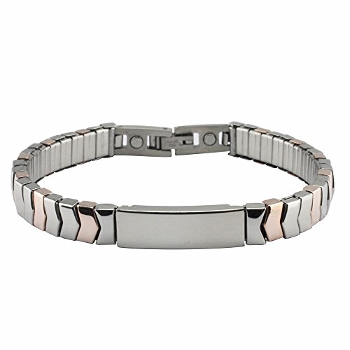 Flexibles Dynamic Power Kupfer Magnetarmband Energetix 4you 1781 Cu Rosegold Silber gravierbar Magnetix Boulevard 1232