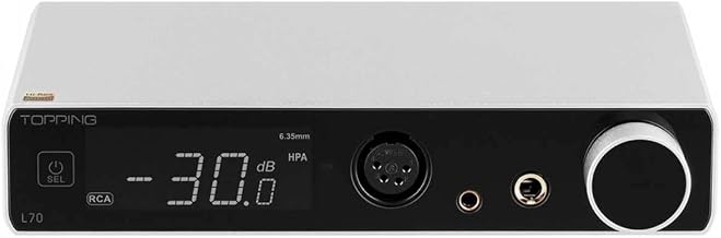 Topping L70 Stationary Amplifier with NFCA, Silver