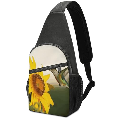 Bolso cruzado casual unisex para senderismo y viaje miniatura 1