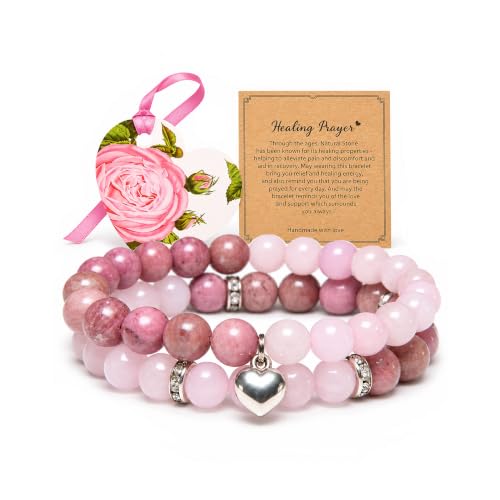 GDLKPYHS 2Pcs Beaded Bracelets for...