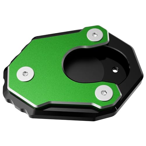 Élargisseur béquille moto ER6N ER6F 2009-2016 extension CNC verte