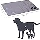 dobar® 60422 Kühlmatte für Hunde - Hundekühlmatte für Hund & Katze - selbstkühlende Matte für Haustiere - Hundedecke mit Kaltgel-Füllung - Kühldecke - 99,5 x 70 cm - Grau