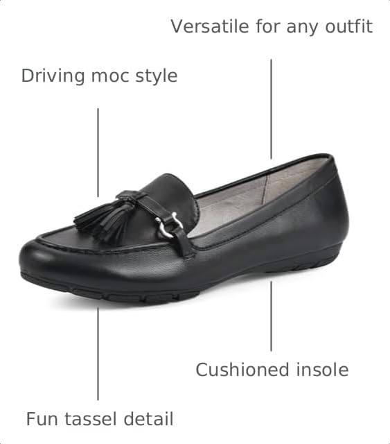 Image of Cliffs by White Mountain Women's Gush Cushioned Driving Moccasin Loafer Flat