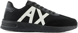 Men's Suede Toe Logo Sneaker