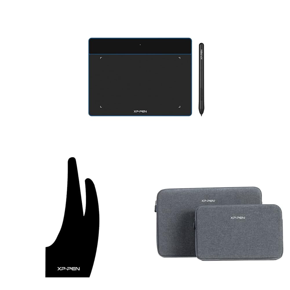 XP-Pen Deco Fun S Blue Graphics Tablet 6.3 × 4 Inch Pen Tablet with 8192 Levels Pressure Sensitivity-picture-17