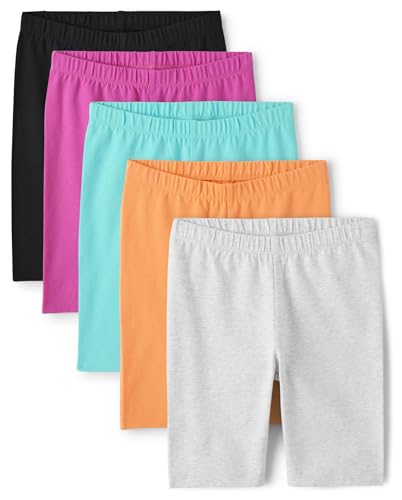 Image of The Children's Place Girls Solid Bike Shorts