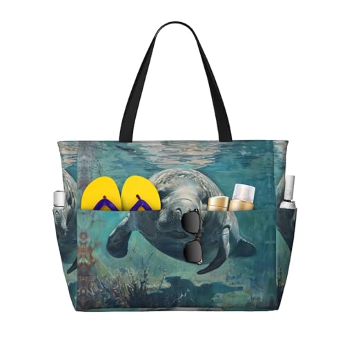 Sac de plage pliable et grand fourre-tout de voyage pour vos journées d'été et sport