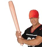 mazza chiodata medievale 80 cm di lunghezza Guirca - Mazza baseball gonfiabile, taglia unica (17311.0)